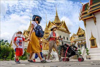 Chính phủ Thái Lan công bố kế hoạch thu hút du khách nước ngoài trở lại Thái Lan