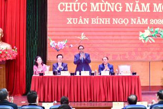 Chủ tịch HUTC tự hào tham dự buổi làm việc của Thủ tướng Phạm Minh Chính