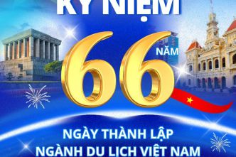 CHÀO MỪNG 66 NĂM NGÀY THÀNH LẬP NGÀNH DU LỊCH VIỆT NAM