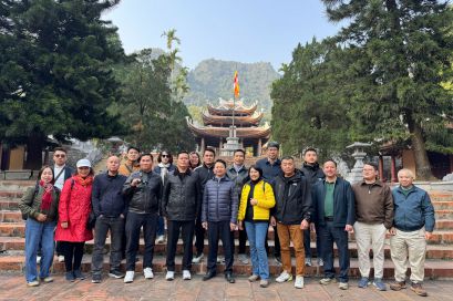 HUTC khảo sát, kết nối, hiến kế phát triển du lịch chùa Hương